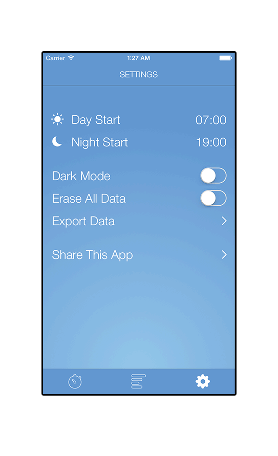 My Baby Sleep Export